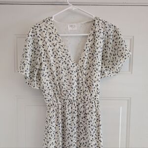 Floral Wrap Dress